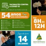 Faixa dos 50 anos sem comorbidades serão vacinados até sexta-feira em Livramento