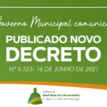 Prefeitura de Sant’Ana do Livramento publica novo decreto