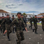 Militares da 2ª Bateria participam formatura alusiva ao Dia da Infantaria e Campo de Certificação Básica