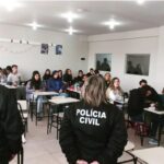Policiais Civis participam de “conversa” sobre profissões com alunos do 3ºano do ensino médio