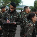 Sétimo de Cavalaria Mecanizada  realiza 3º concurso de Ordem Unida