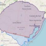 Defesa Civil emite alerta para chuva forte, ventos de até 90 km/h e chance de queda de granizo no RS