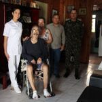 Em celebração ao Dia do Veterano, militares realizam visita médica