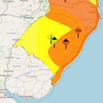 Chuva supera 200 mm no estado e vários rios vão entrar em cheia