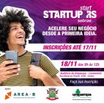 Inscrições para o Startup RS Start em Sant’Ana do Livramento encerram nesta sexta-feira