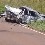 Condutor em veículo emplacado em Livramento morre após colisão na RSC 377