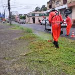 Secretaria de Serviços Urbanos segue cumprindo cronograma de limpeza da cidade