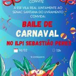 Senac Livramento e ESF Vila Real promovem Baile de Carnaval para idosos