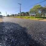 Na forma. Obras de asfaltamento da Brasília já começam a mudar o cenário da região