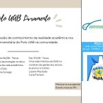 Polo UAB de Livramento Realiza 2ª Edição de Webnário Comemorativo dos Seus 19 Anos
