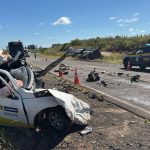 BR-158: jovem morre em curva após colisão frontal com carreta