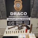 Polícia Civil apreende armas, dinheiro e 200 kg de carne em operação contra abigeato na fronteira