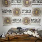 Brigada Militar realiza prisão por tráfico de entorpecentes, associação criminosa e posse irregular de arma de fogo em Livramento