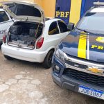 PRF apreende veículo carregado com cigarros contrabandeados em Sant’Ana do Livramento