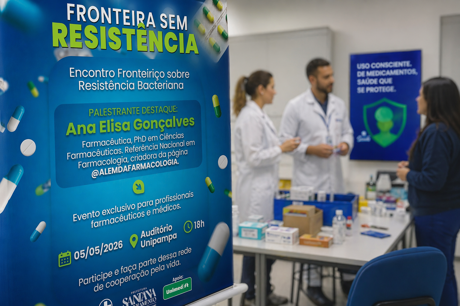 Sant’Ana do Livramento sedia debate sobre resistência bacteriana