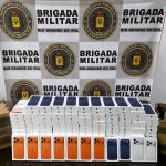 Fuga de barreira termina com apreensão de R$ 1 milhão em celulares em Livramento