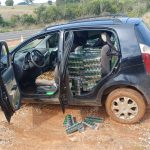 PRF prende uruguaio transportando 10 mil maços de cigarros em Rosário do Sul