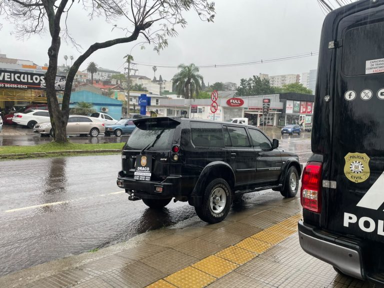 DRACO apreende veículo objeto de investigação por estelionato em Santana do Livramento