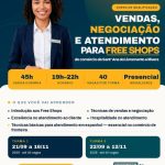 Livramento oferece cursos de capacitação gratuitos para o setor de free shops